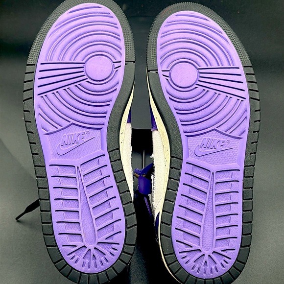 Jordan 1 high Zoom air. Size 11.5. Mens. Purple/white. Brand New with box! - Picture 6 of 6